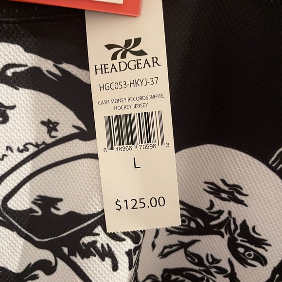 Cash Money Records Black and White Men's Jersey - Picture 3 of 3